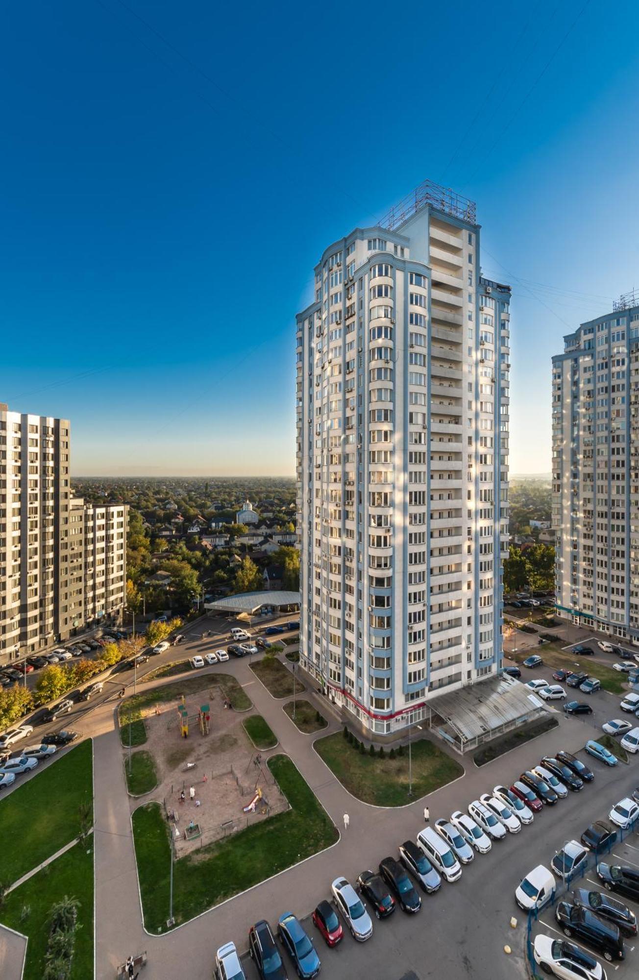 Апартаменты на метро Осокорки Киев Экстерьер фото